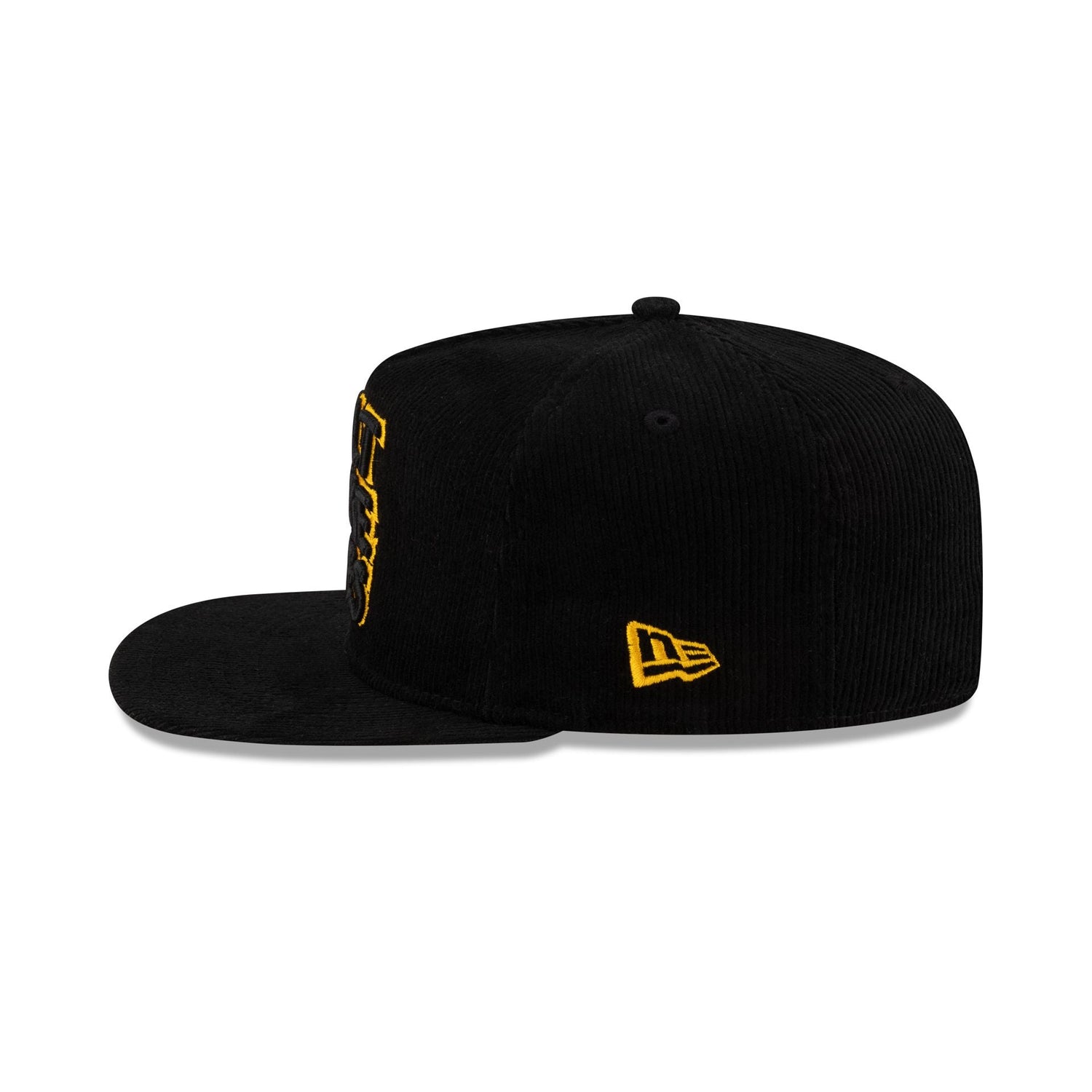 Salt Lake Bees Black Corduroy Golfer Hat