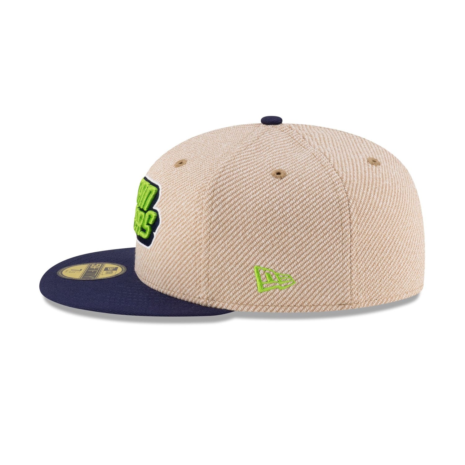 Hub City Spartanburgers Terry Heather Tan 59FIFTY Fitted Hat