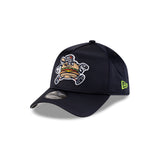 Hub City Spartanburgers Navy Satin 9FORTY A-Frame Snapback Hat