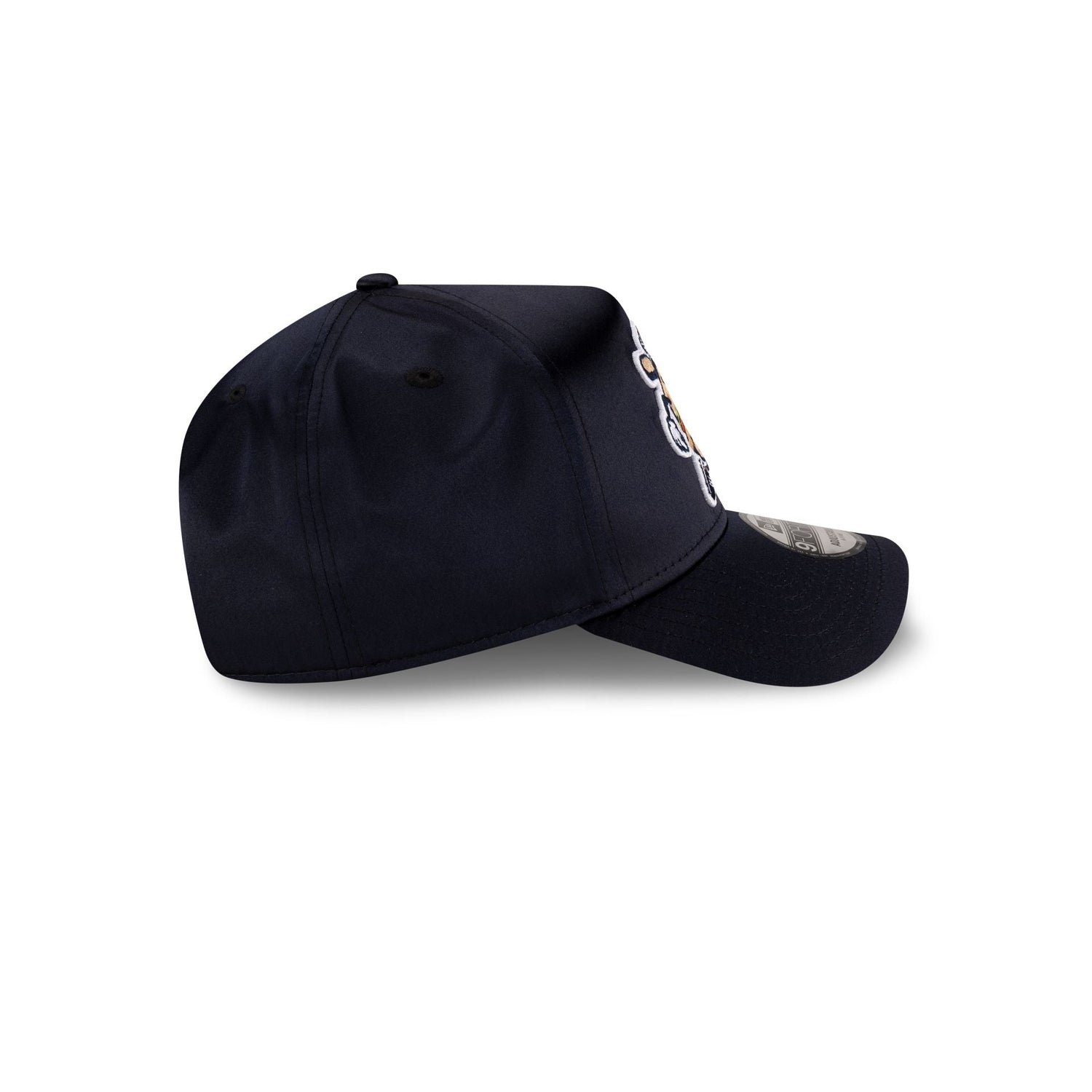 Hub City Spartanburgers Navy Satin 9FORTY A-Frame Snapback Hat