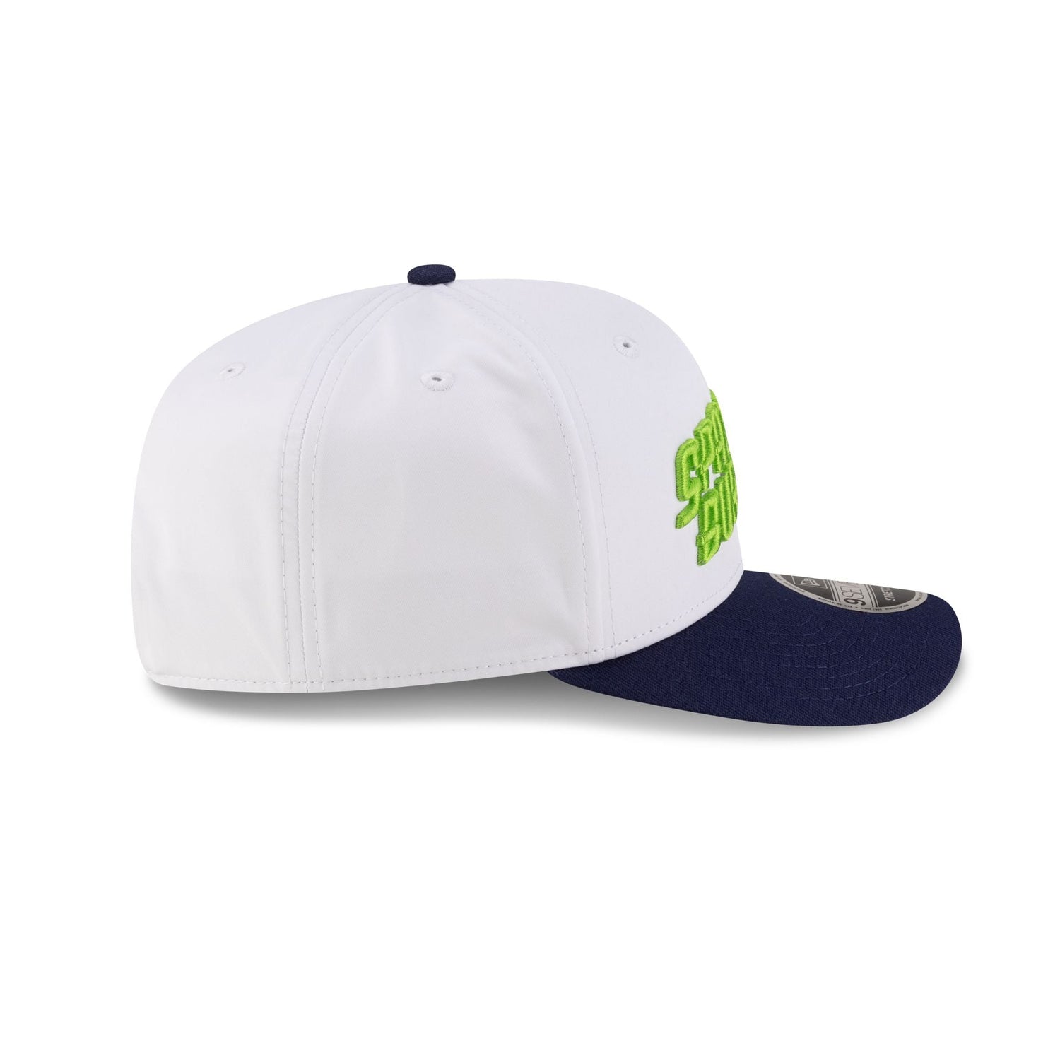 Hub City Spartanburgers Optic White 9SEVENTY Stretch-Snap Hat