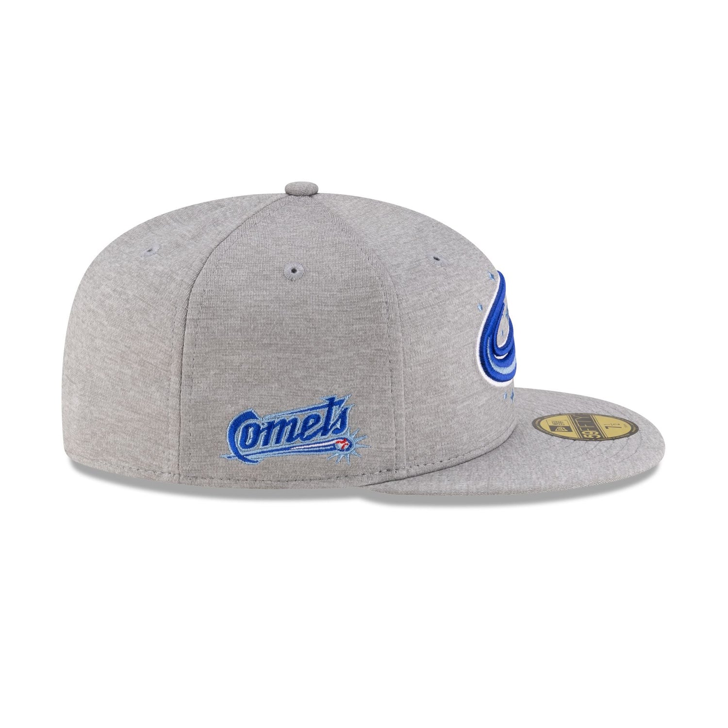 Oklahoma City Comets Shadow Tech Gray 59FIFTY Fitted Hat