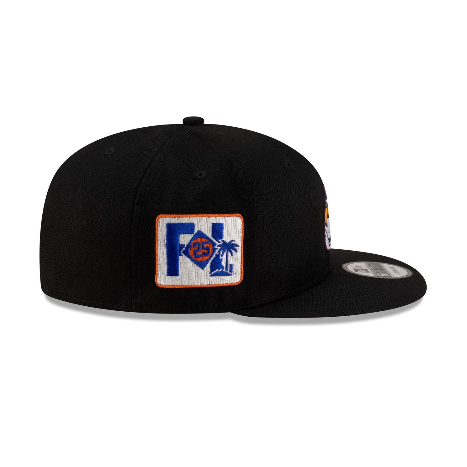 New York Mets Mr. Met Black 9FIFTY Snapback Hat