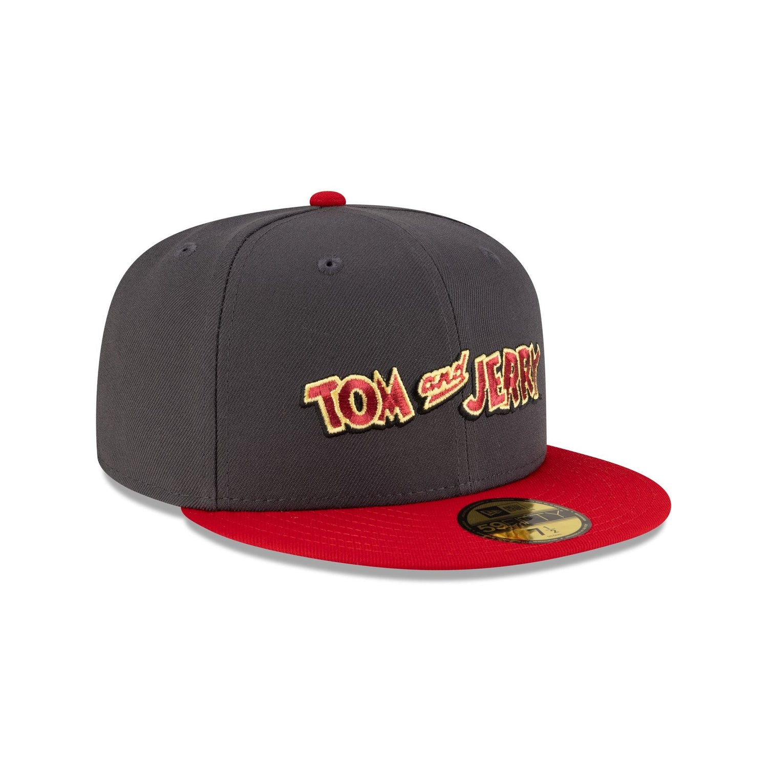 Tom and Jerry Graphite Scarlet 59FIFTY Fitted Hat