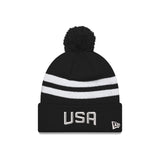 USA 2025 4 Nations Face-Off Pom Knit Hat