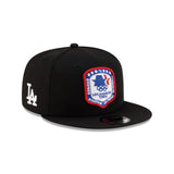 Los Angeles Dodgers 1984 Olympics Black 9FIFTY Snapback Hat