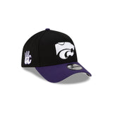 Kansas State Wildcats Hand Signs Sidepatch 9FORTY A-Frame Snapback Hat