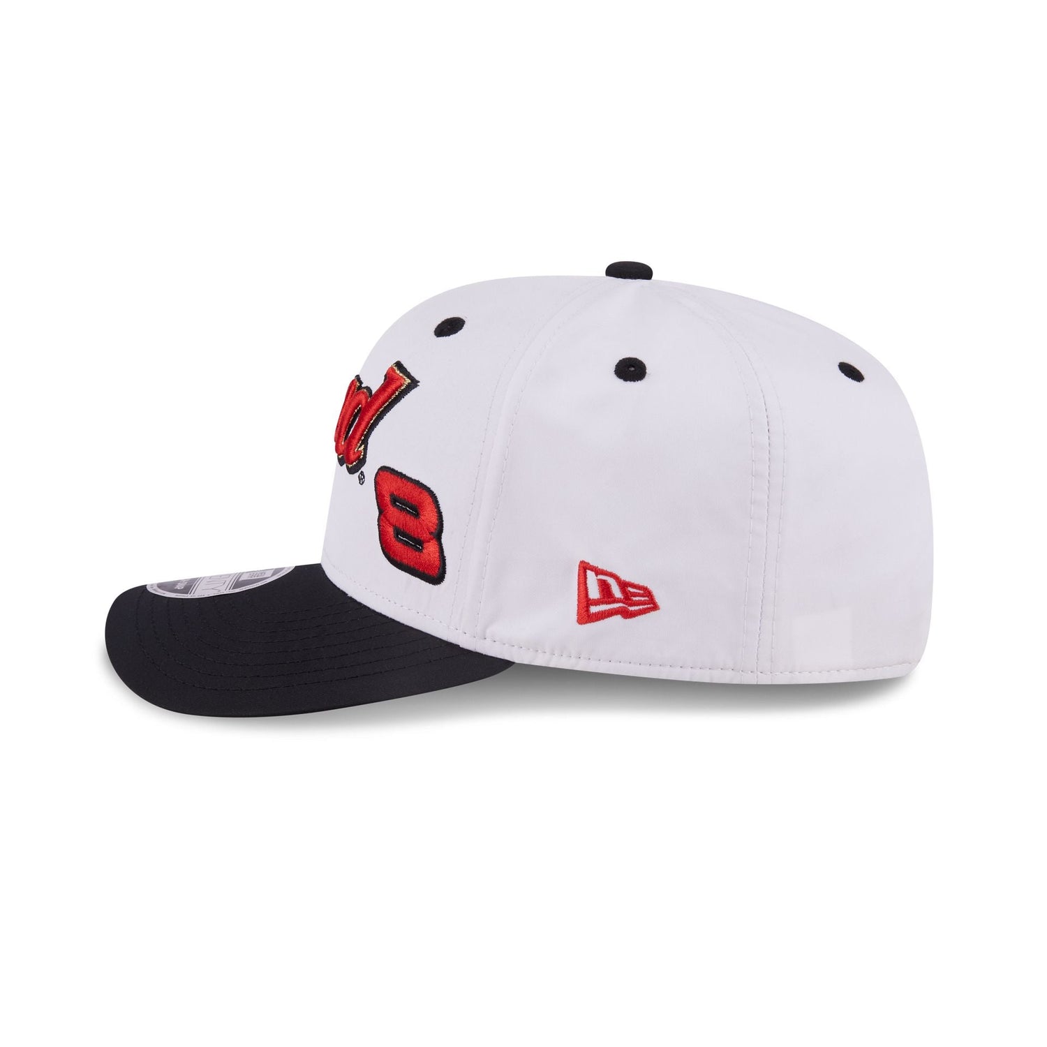 Dale Earnhardt Jr. x Budweiser White 9SEVENTY Stretch-Snap Hat