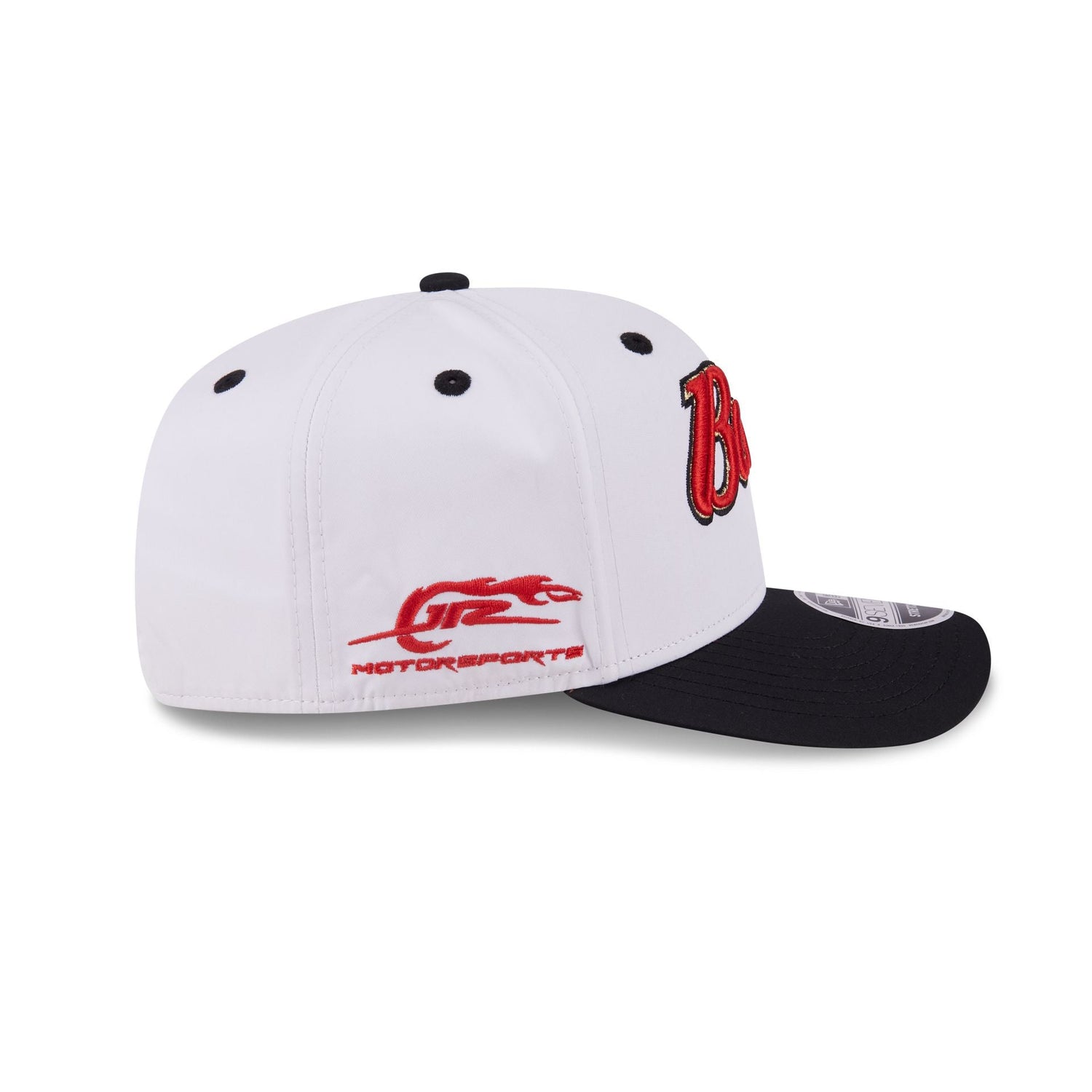 Dale Earnhardt Jr. x Budweiser White 9SEVENTY Stretch-Snap Hat