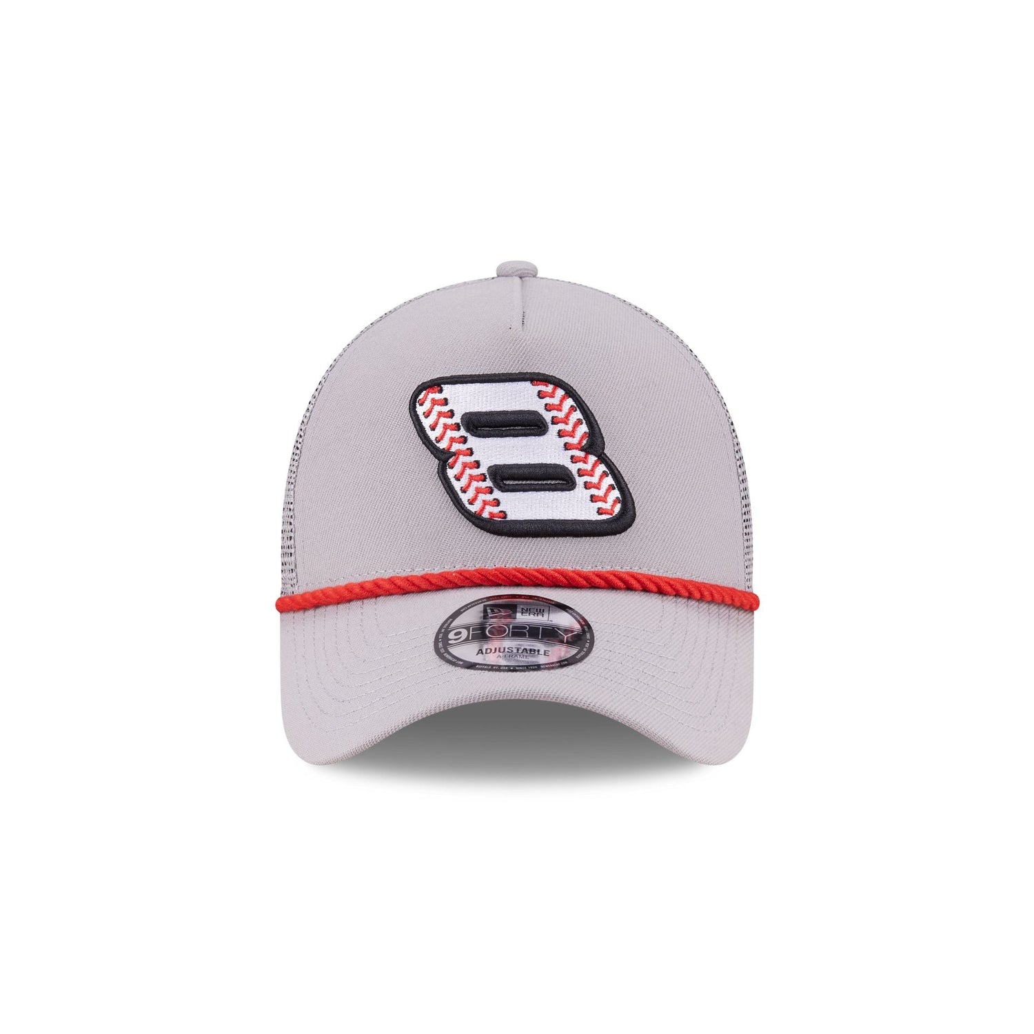 Dale Earnhardt Jr. x Budweiser Gray 9FORTY A-Frame Trucker Hat