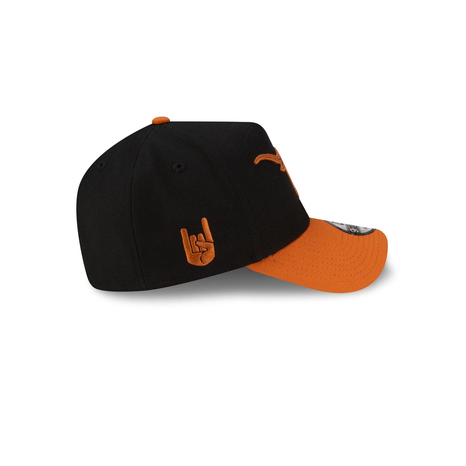 Texas Longhorns Hand Signs Sidepatch 9FORTY A-Frame Snapback Hat