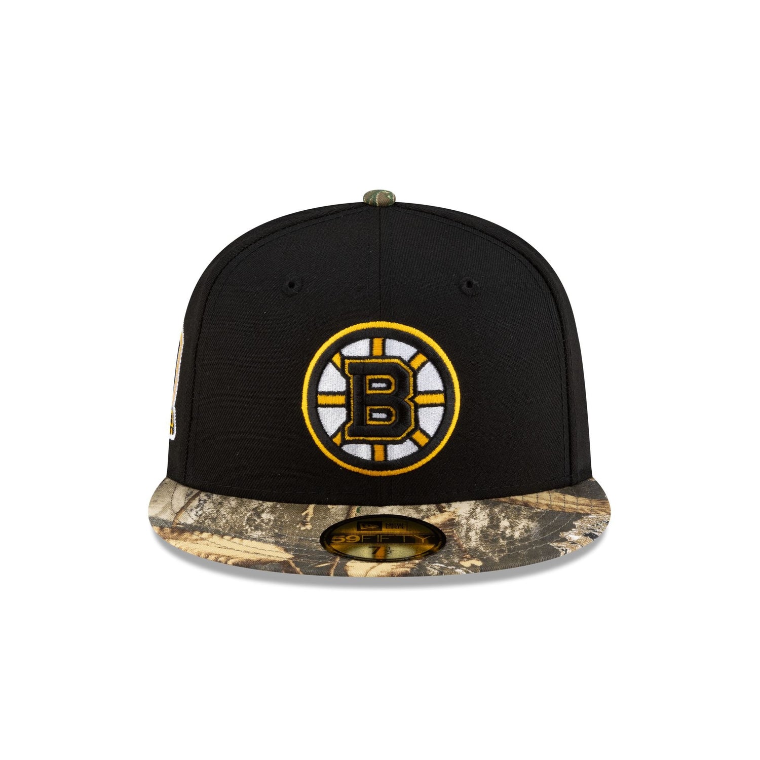 Boston Bruins Realtree Visor 59FIFTY Fitted Hat