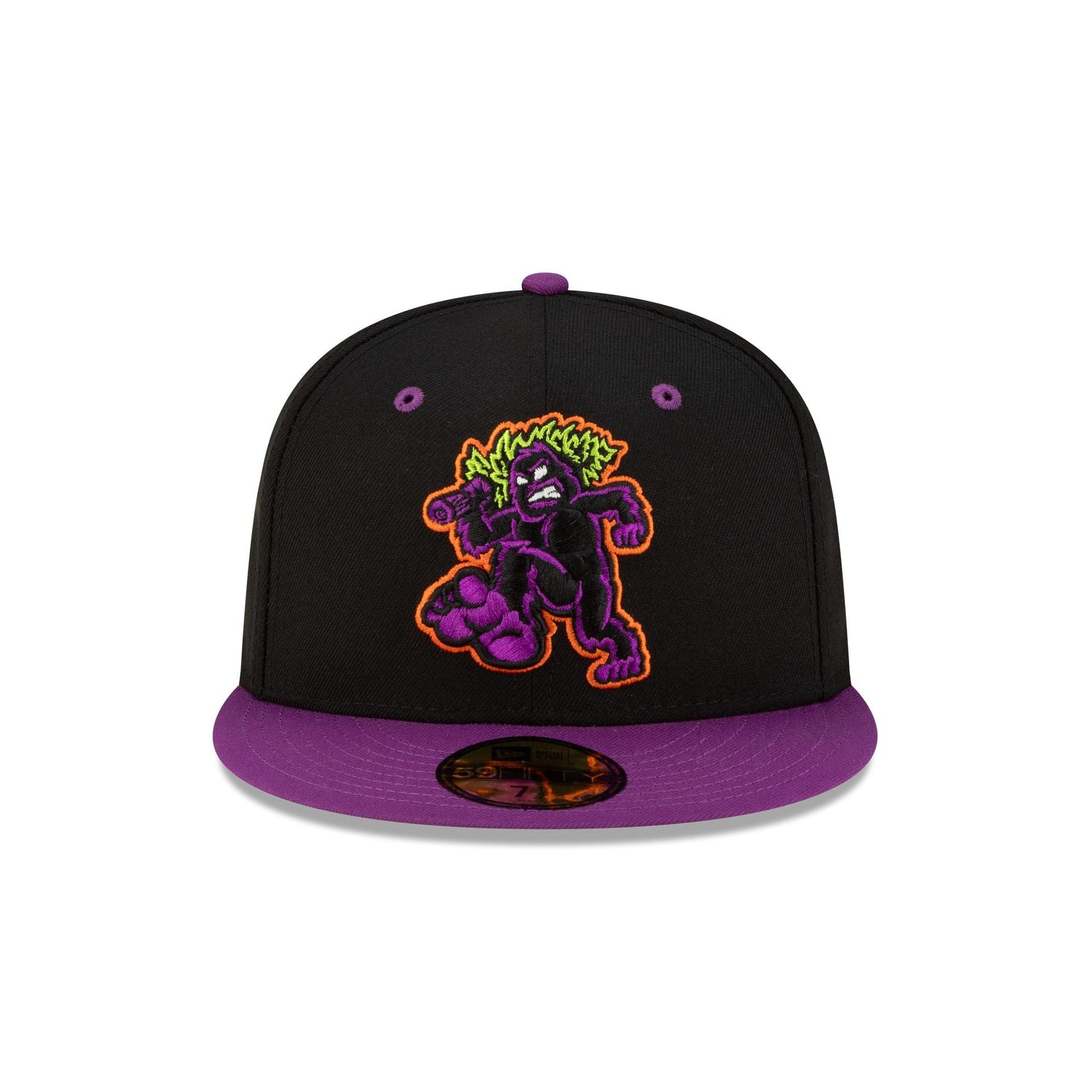 Eugene Emeralds Halloween Purple 59FIFTY Fitted Hat