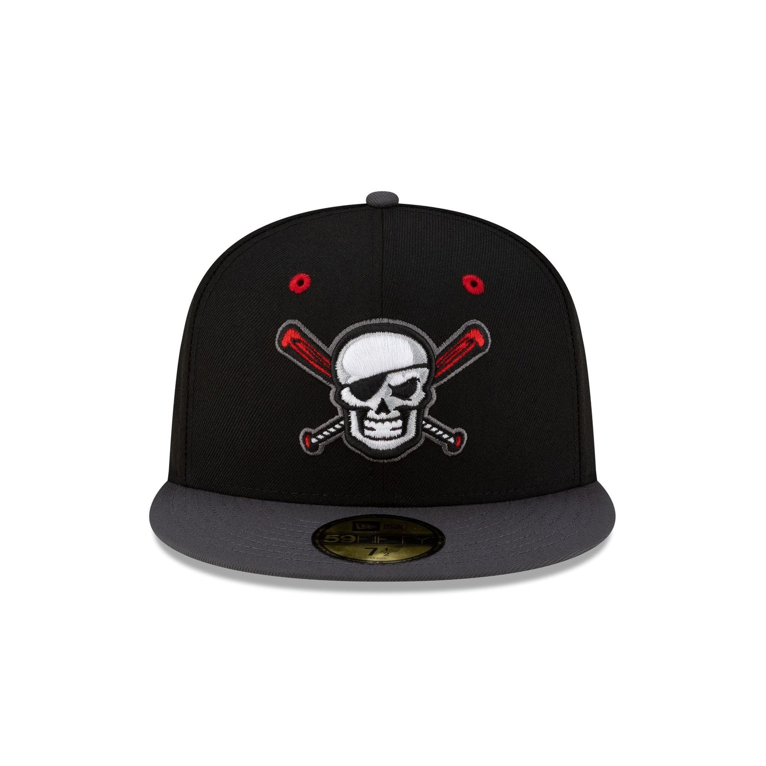 Bradenton Marauders Halloween Red 59FIFTY Fitted Hat