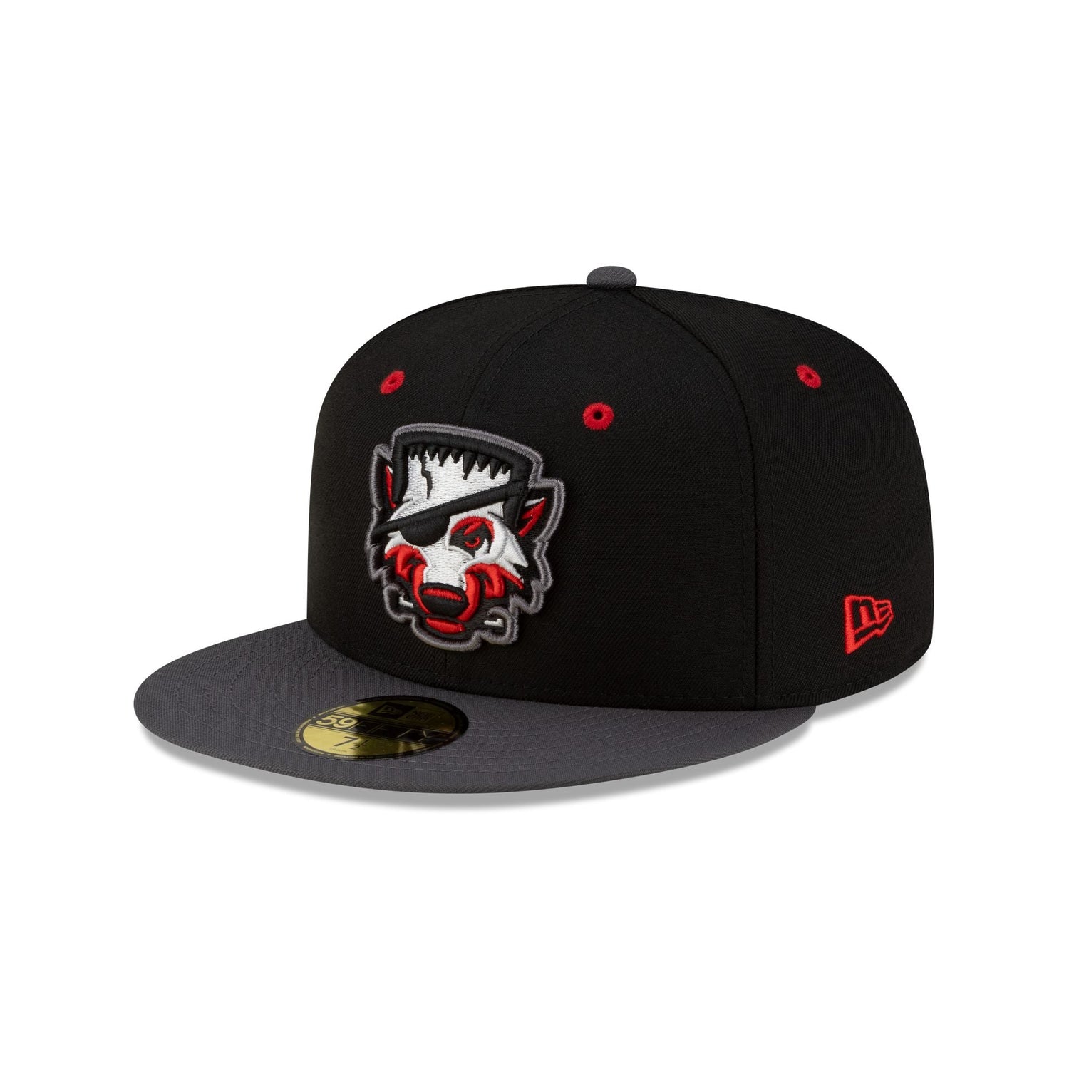 Erie SeaWolves Halloween Red 59FIFTY Fitted Hat