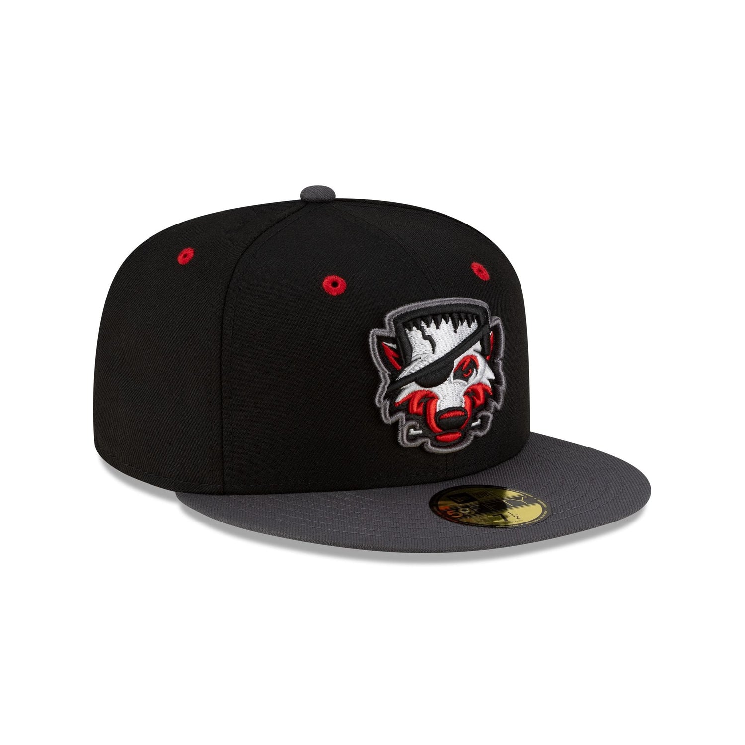 Erie SeaWolves Halloween Red 59FIFTY Fitted Hat
