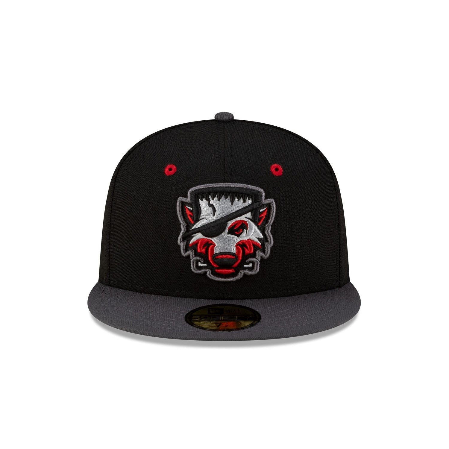 Erie SeaWolves Halloween Red 59FIFTY Fitted Hat