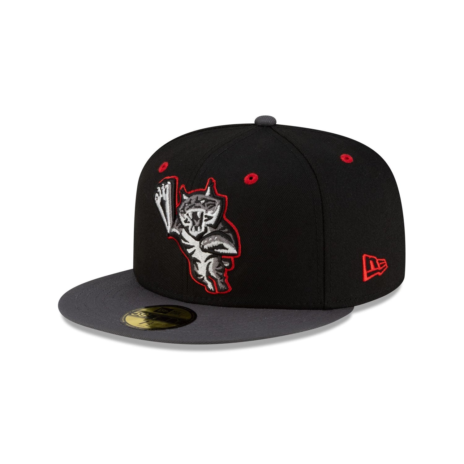 Lynchburg Hillcats Halloween Red 59FIFTY Fitted Hat