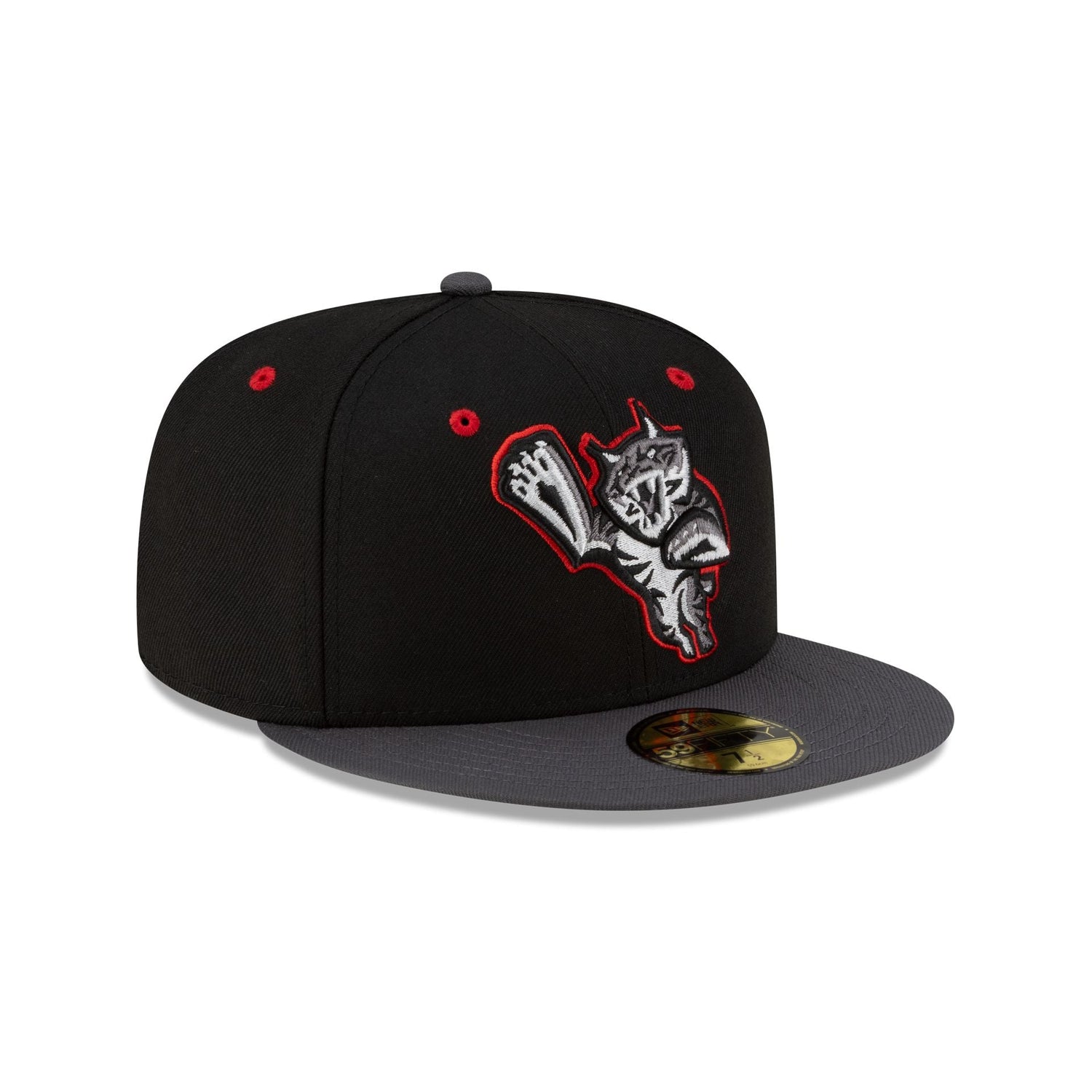 Lynchburg Hillcats Halloween Red 59FIFTY Fitted Hat
