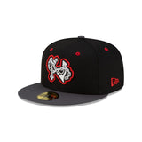 Norfolk Tides Halloween Red 59FIFTY Fitted Hat