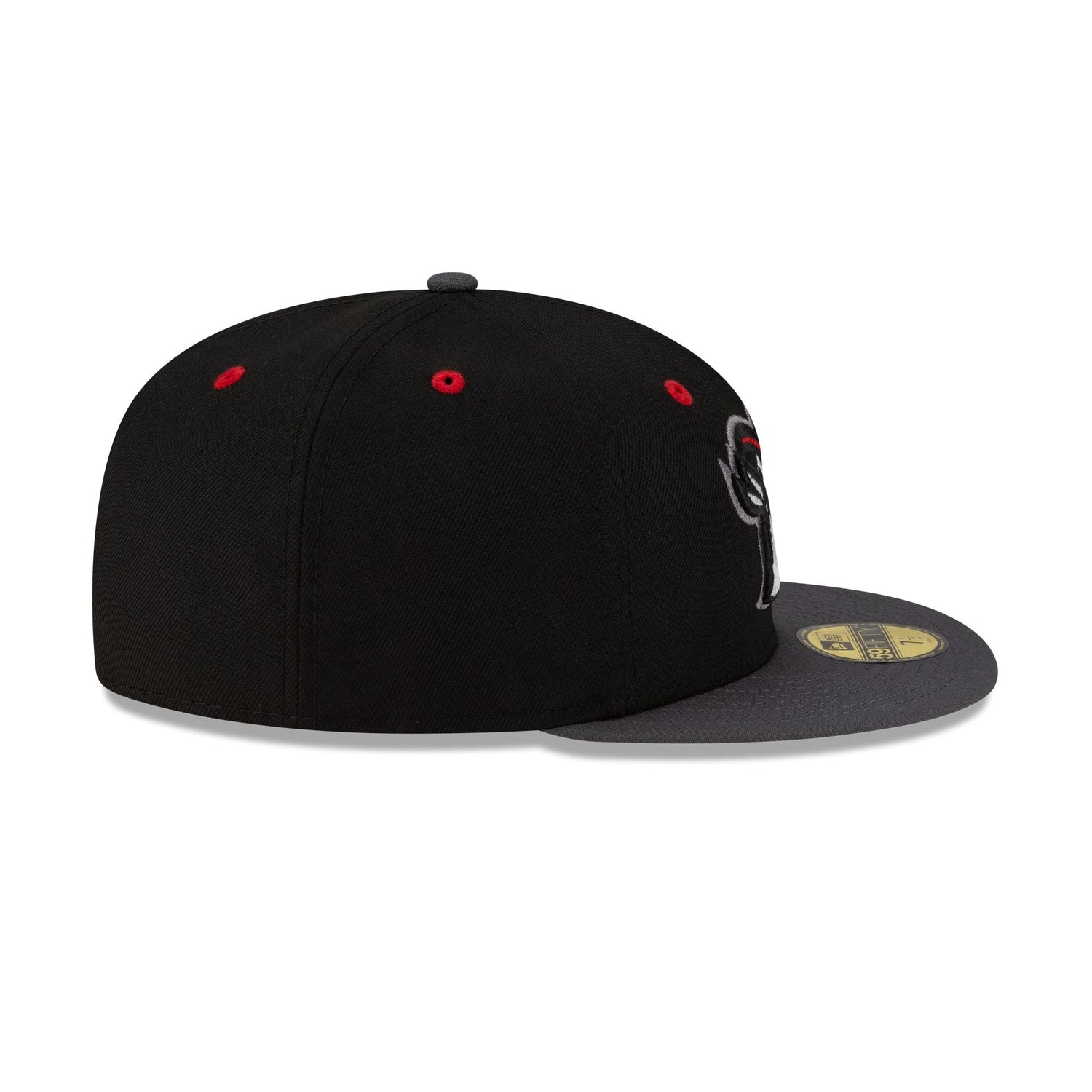 Quad Cities River Bandits Halloween Red 59FIFTY Fitted Hat