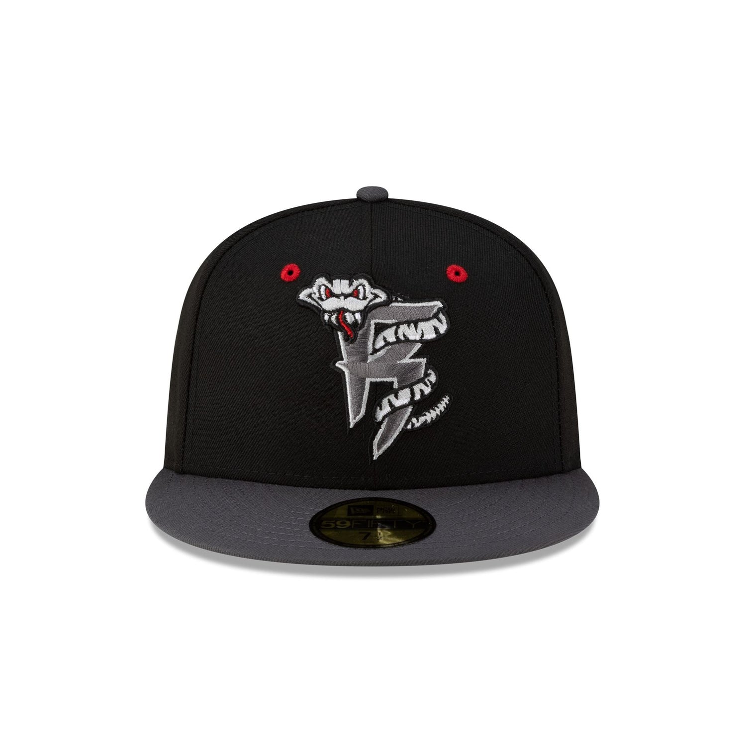 Wisconsin Timber Rattlers Halloween Red 59FIFTY Fitted Hat