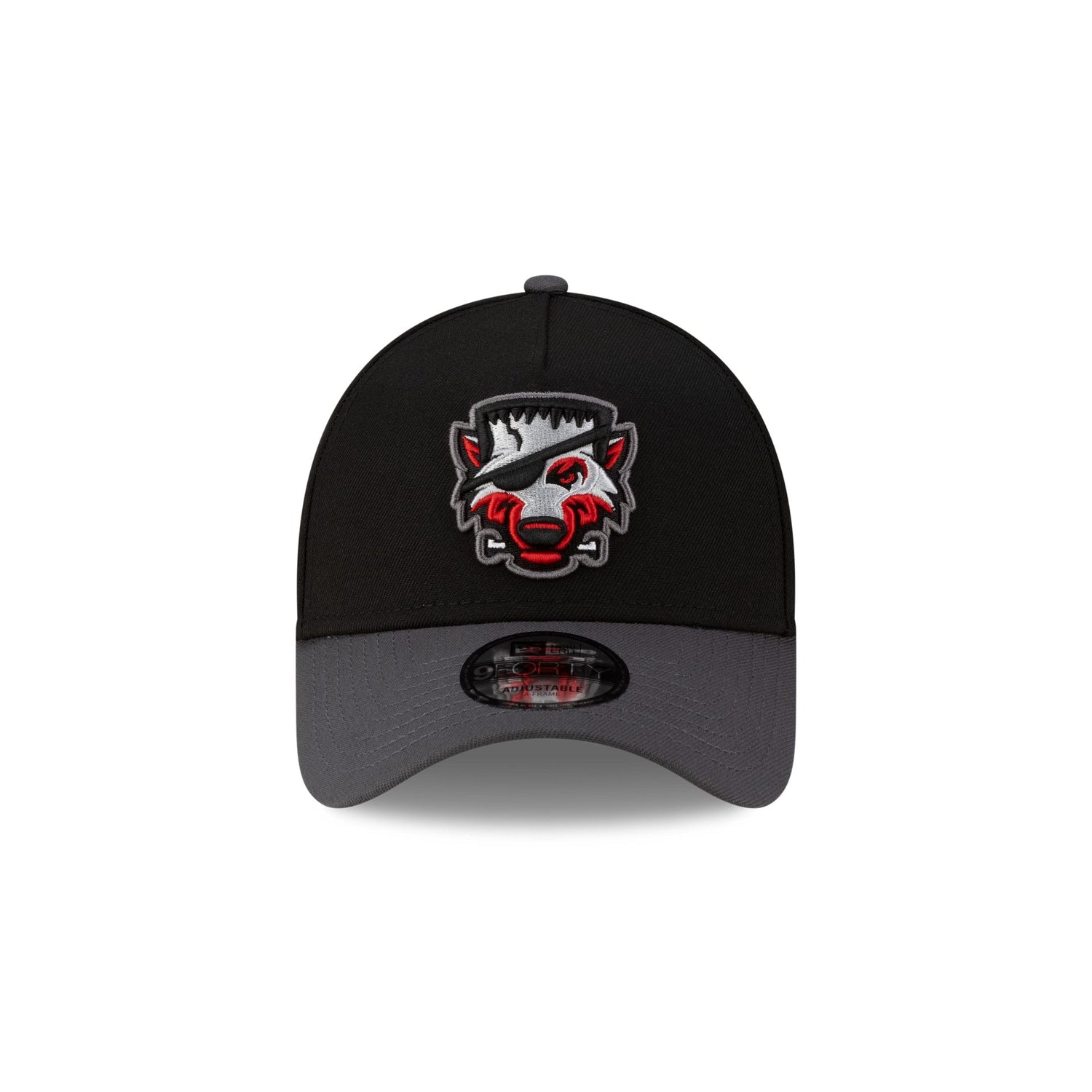 Erie SeaWolves Halloween Red 9FORTY A-Frame Snapback Hat