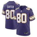 Cris Carter Minnesota Vikings Nike Classic Retired   Game Jersey - Purple