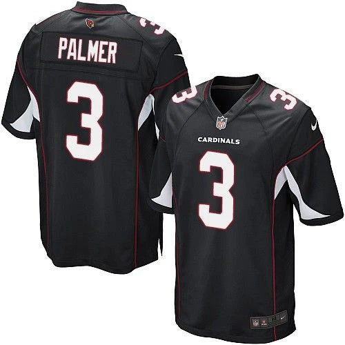 Carson Palmer Nike Elite Stitched Alternate Jersey (black)