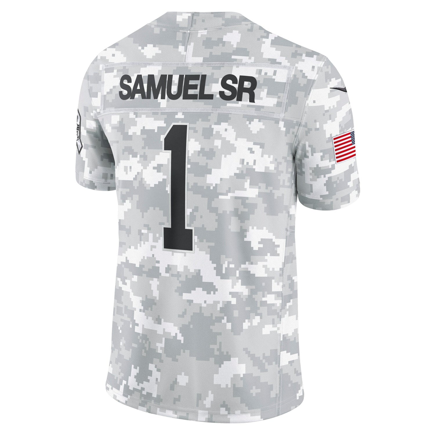 Deebo Samuel Sr San Francisco 49ers Nike 2024 Salute to Service Limited Jersey - Arctic Camo