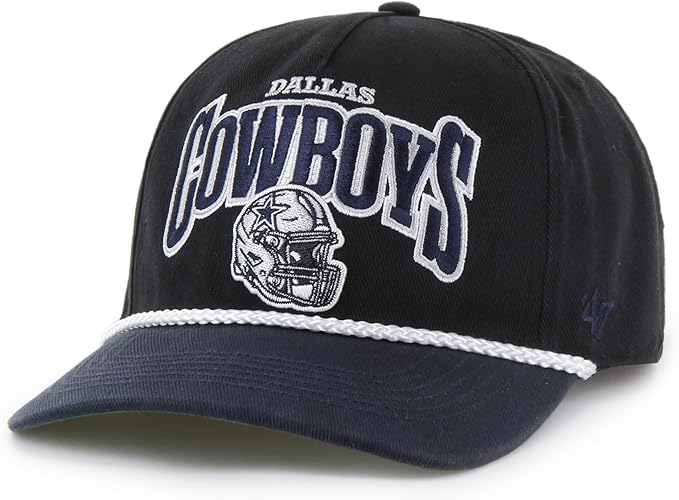 Men's Dallas Cowboys NFL 47 Brand Black Palermo Hitch Snapback Hat