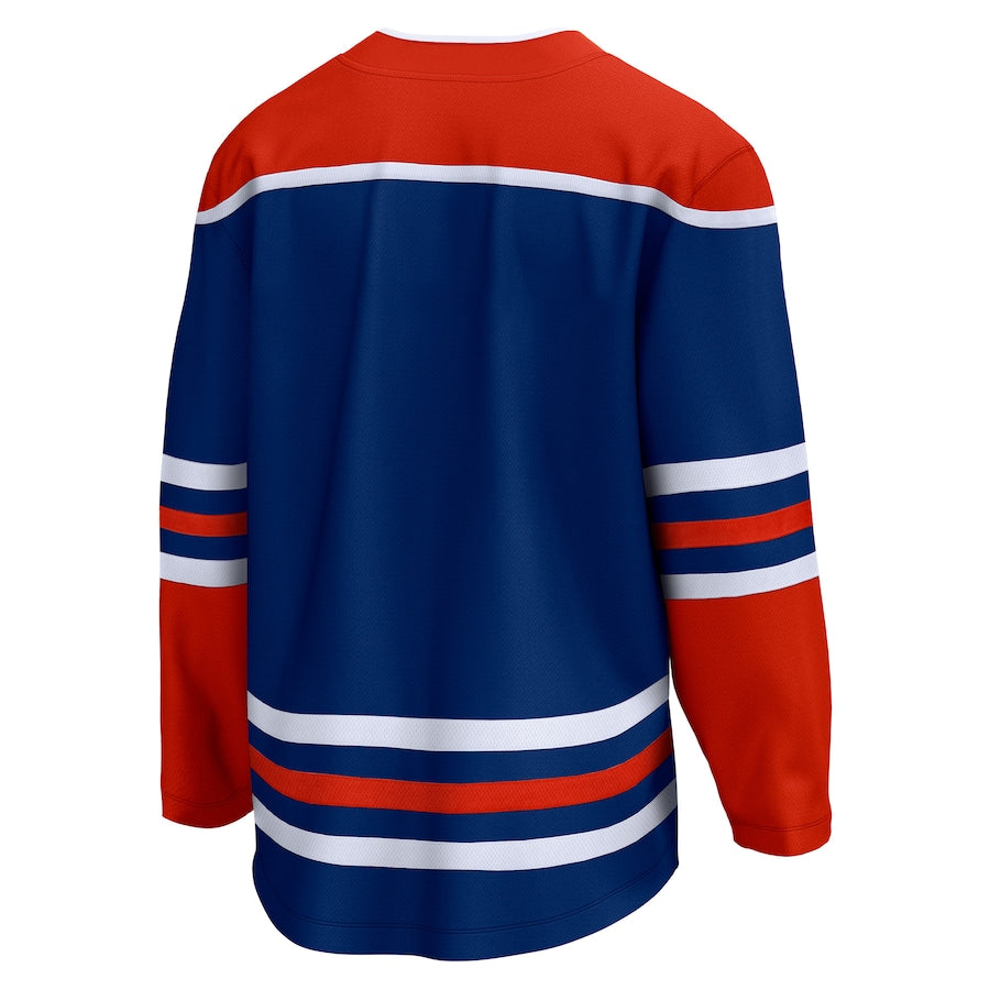 Edmonton Oilers   Home Breakaway Blank Jersey - Royal
