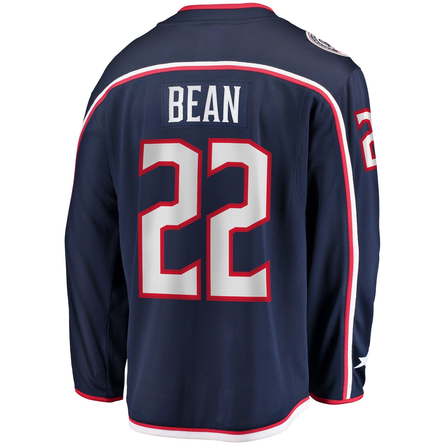 Jake Bean Columbus Blue Jackets   Home Breakaway  Jersey - Navy