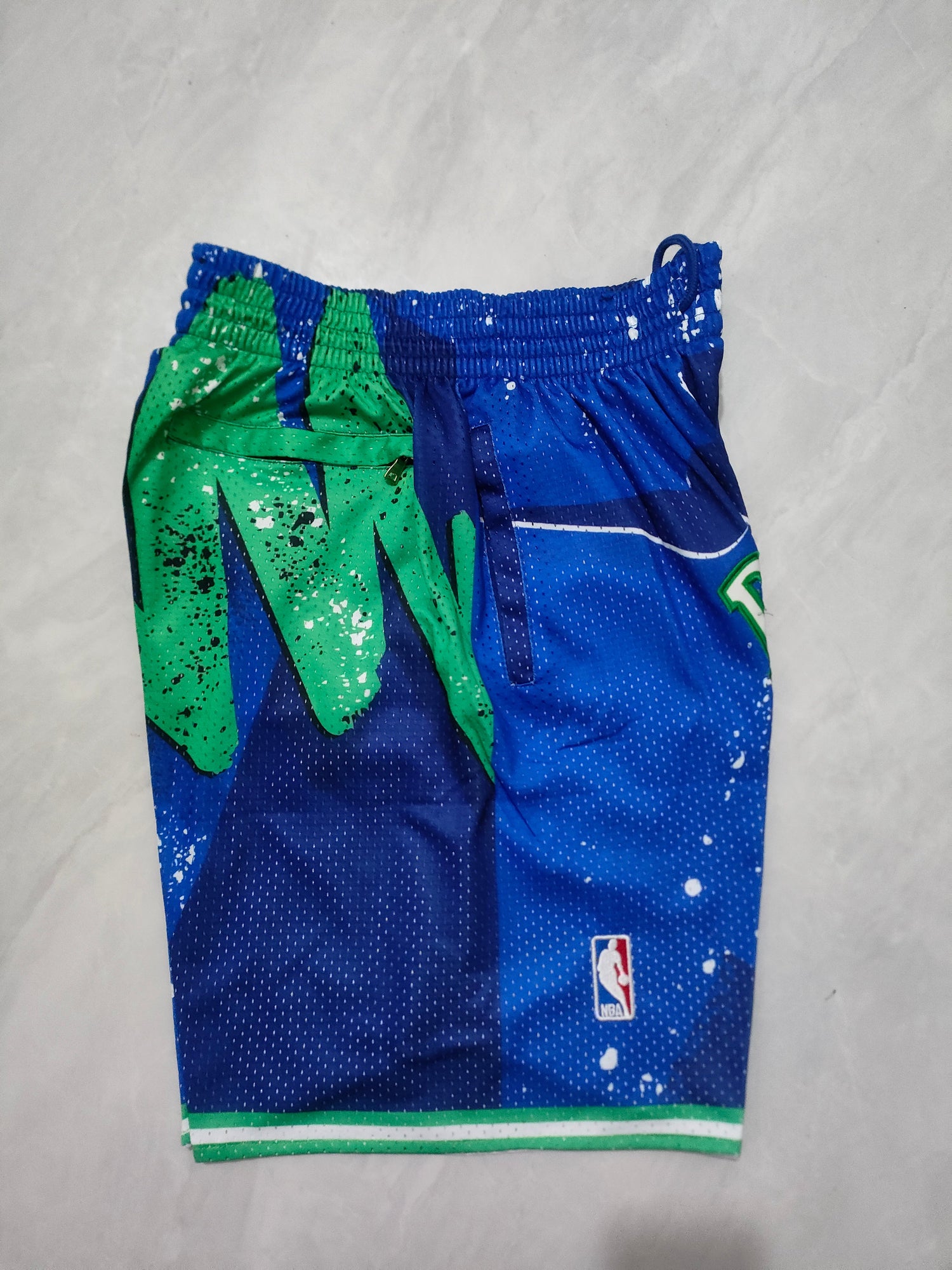 JUST DON Dallas Mavericks Pocket Shorts