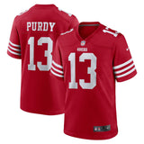 Brock Purdy San Francisco 49ers Nike Game   Jersey - Scarlet