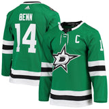 Jamie Benn Dallas Stars   Home Primegreen   Jersey - Kelly Green