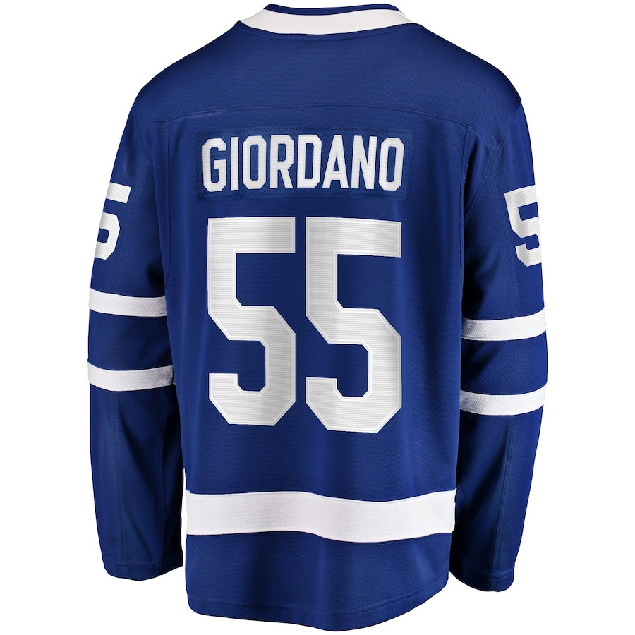 Mark Giordano Toronto Maple Leafs  Home Breakaway  Jersey - Blue