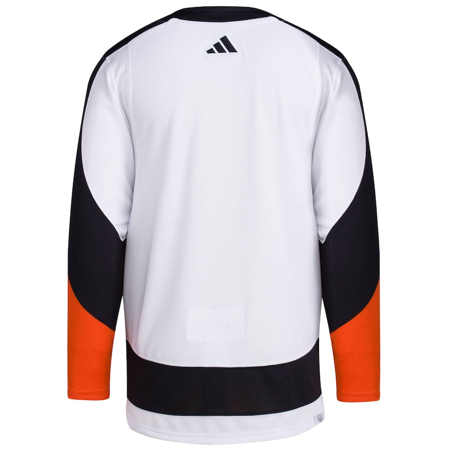 Men's Philadelphia Flyers adidas White Reverse Retro 2.0 Authentic Blank Jersey