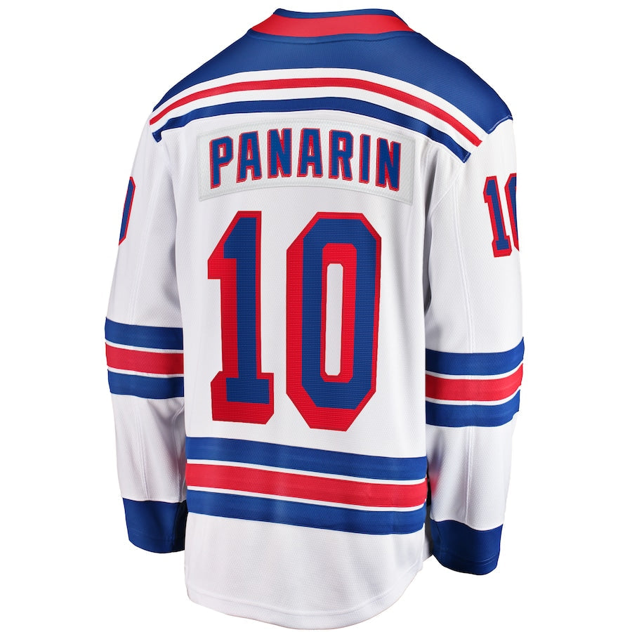 Artemi Panarin New York Rangers   Away Premier Breakaway  Jersey - White
