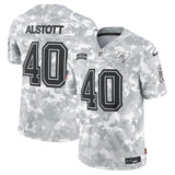 Mike Alstott Tampa Bay Buccaneers Nike 2024 Salute to Service Retired   Limited Jersey - Arctic Camo