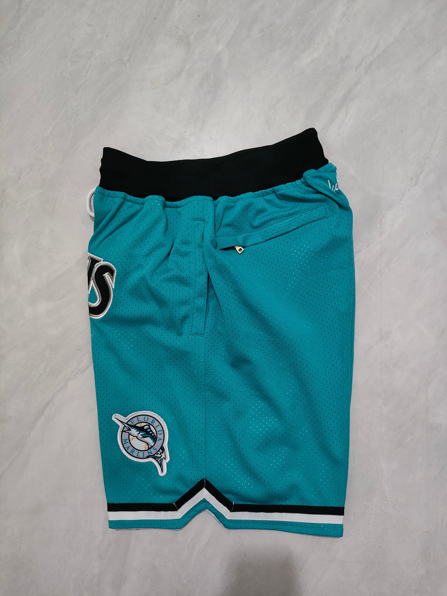 JUST DON Miami Marlins Pocket Shorts