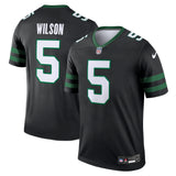 Garrett Wilson New York Jets Nike Alternate Legend Jersey  - Legacy Black