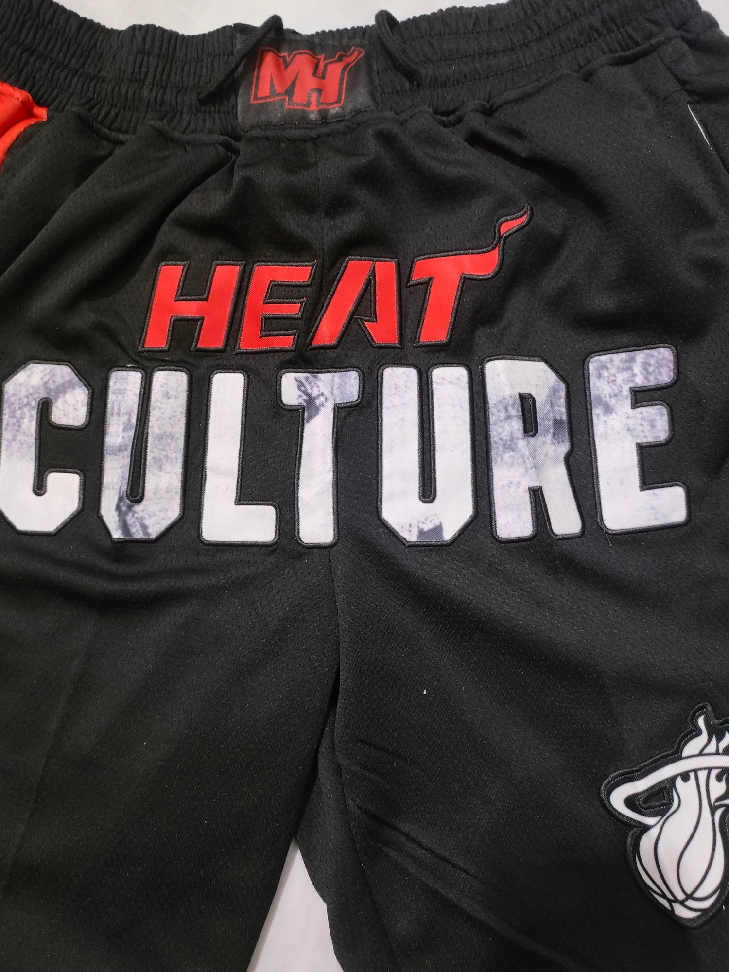 JUST DON Miami Heat 2024 City Edition Pocket Shorts