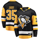 Men's Pittsburgh Penguins Tristan Jarry Fanatics Black Home Breakaway Player Jersey