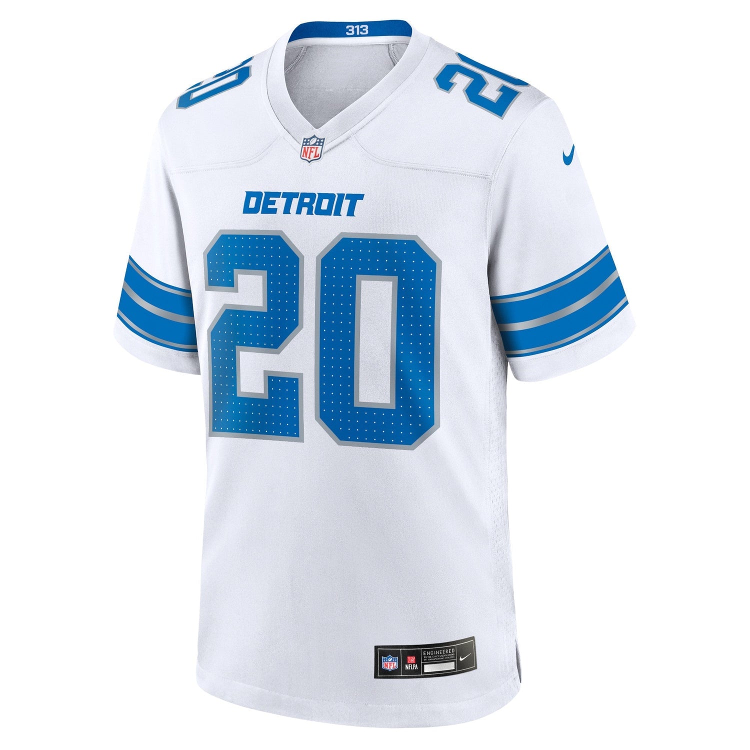 Barry Sanders Detroit Lions Nike Retired   Game Jersey - White
