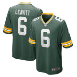 Dallin Leavitt Green Bay Packers Nike Game   Jersey - Green