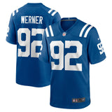 Bjoern Werner Indianapolis Colts Nike Retired   Game Jersey - Royal