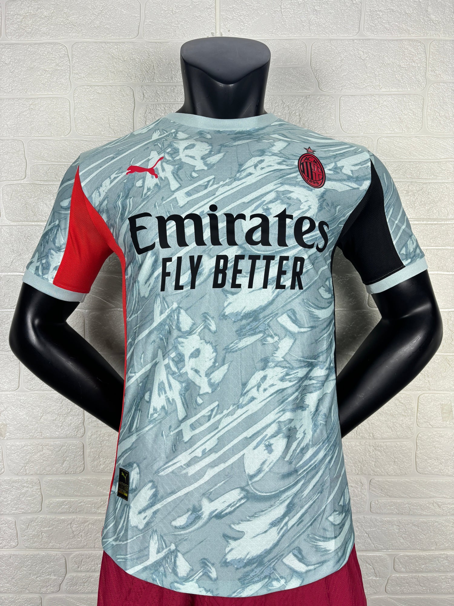 2025-26 AC Milan Away Player Version Jersey