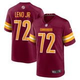 Charles Leno Jr. Washington Commanders Nike Home Game   Jersey - Burgundy