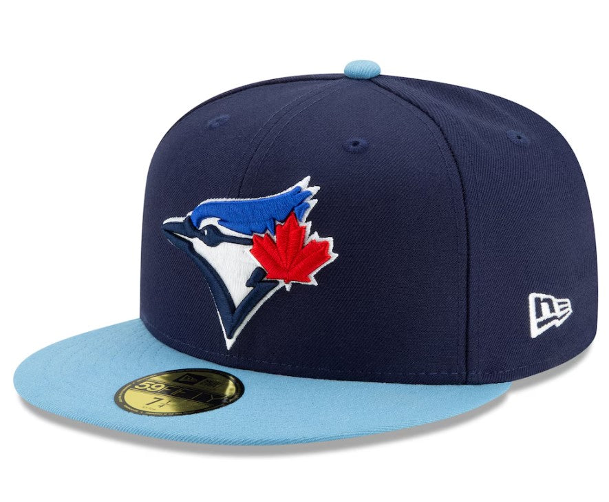 Men's Toronto Blue Jays New Era Royal/Powder Blue 2025 MLB Postseason Side Patch 59FIFTY Fitted Hat